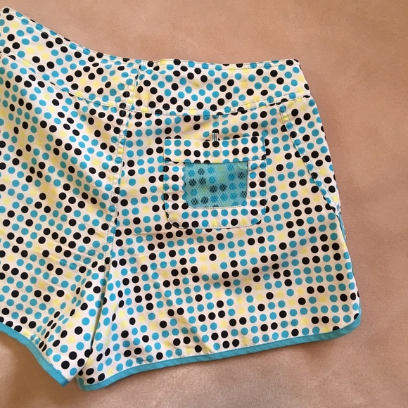 Blue Polka Dot Nike Board Shorts - Picture 3 of 4